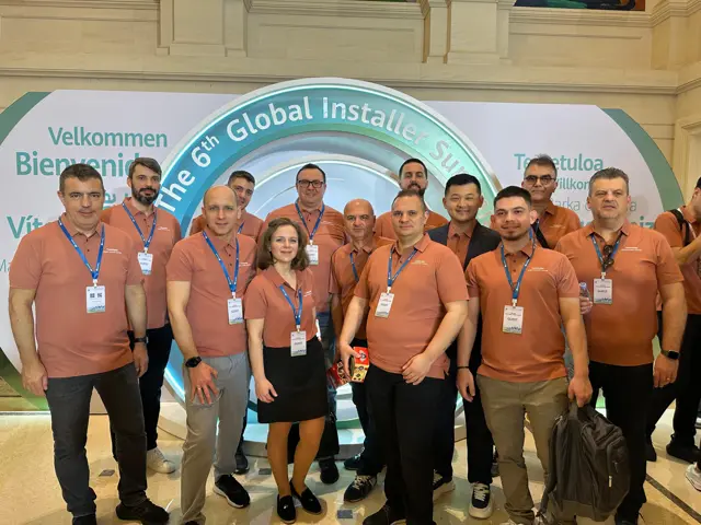 Grupul nostru la summit