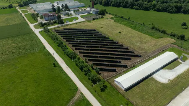 Parcul fotovoltaic vizitat